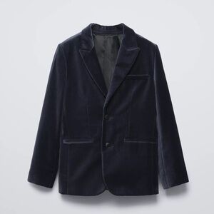 Zara Boys Velvet Blazer Size 6